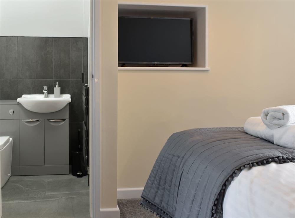 En-suite at The Stable in Longnor, near Buxton, Staffordshire