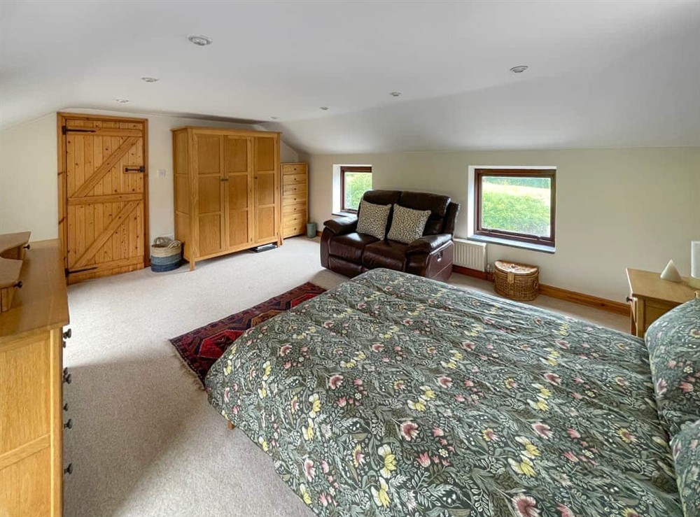 Bedroom 1 at The Stable in Mold and the Clwydian Range, Wales