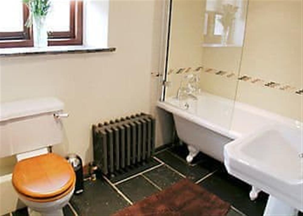 Bathroom at The Stable in North Petherwin, near Launceston, Cornwall