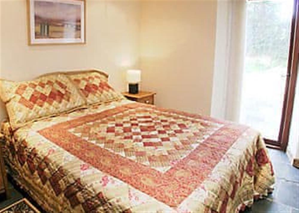 Double bedroom at The Stable in North Petherwin, near Launceston, Cornwall