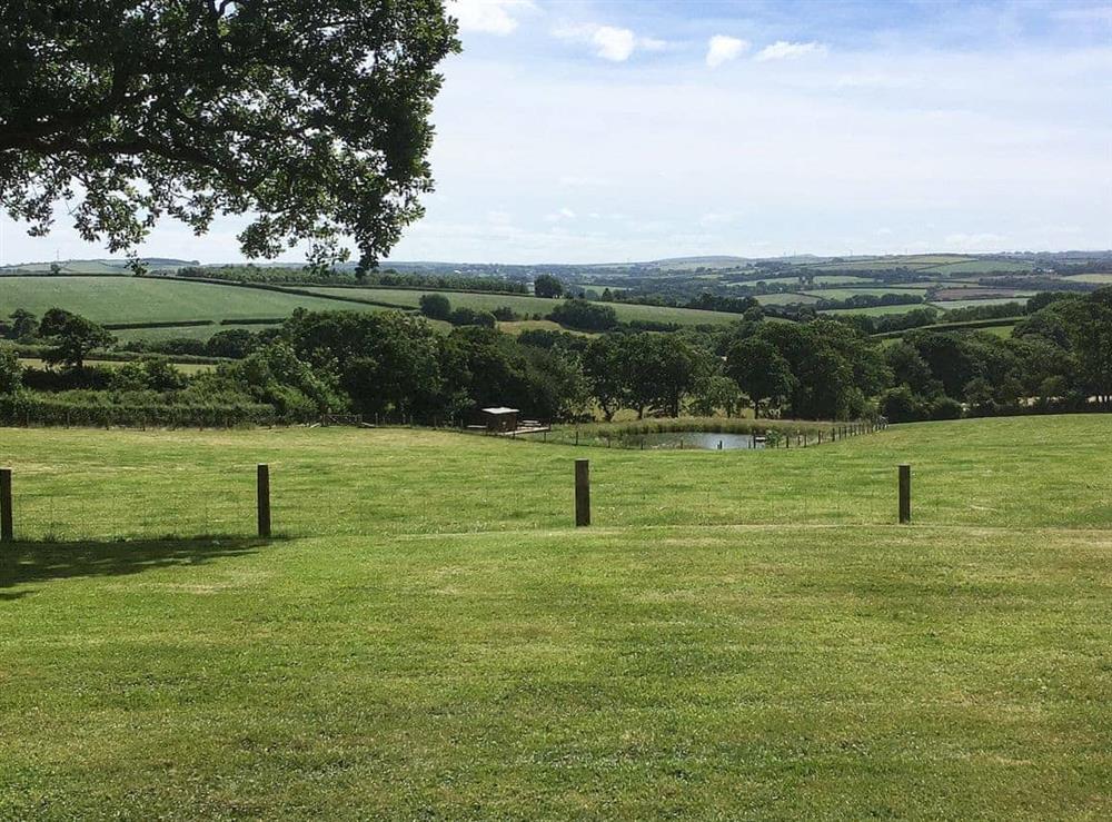 Surrounded by rolling Cornish countryside at The Stable in North Petherwin, near Launceston, Cornwall