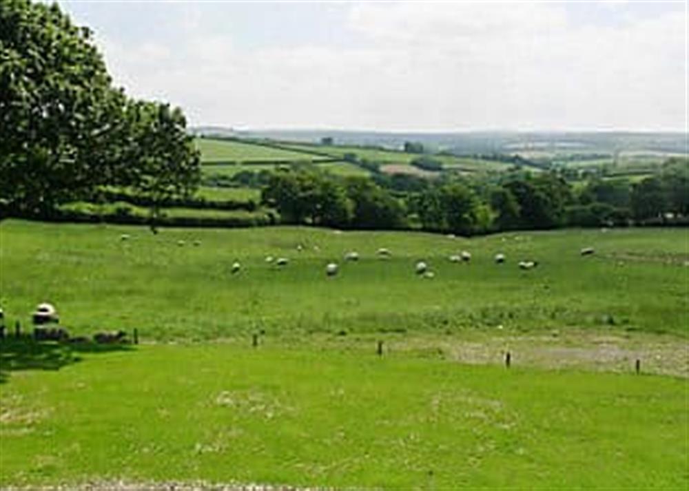 View at The Stable in North Petherwin, near Launceston, Cornwall