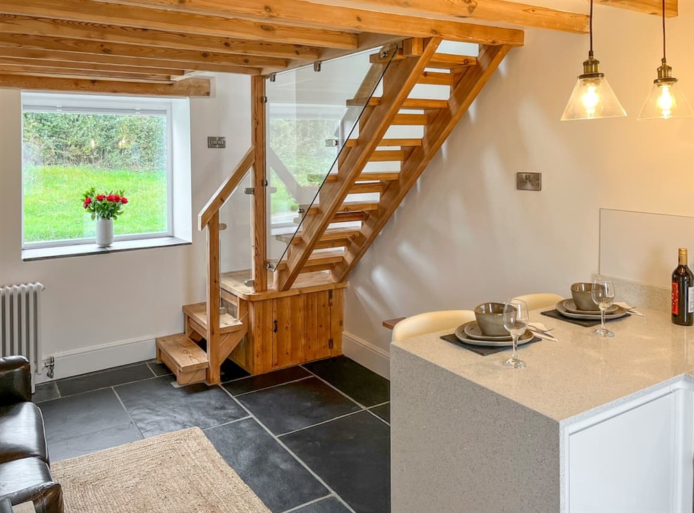 Open plan living space (photo 3) at The Stable in Sneaton, near Whitby, North Yorkshire