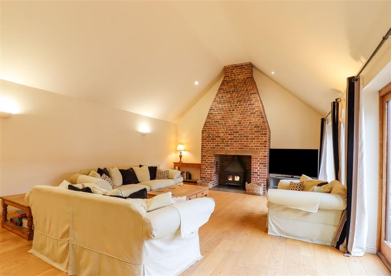 The living area at The Stables at Hall Barn, Wattisfield near Walsham-Le-Willows