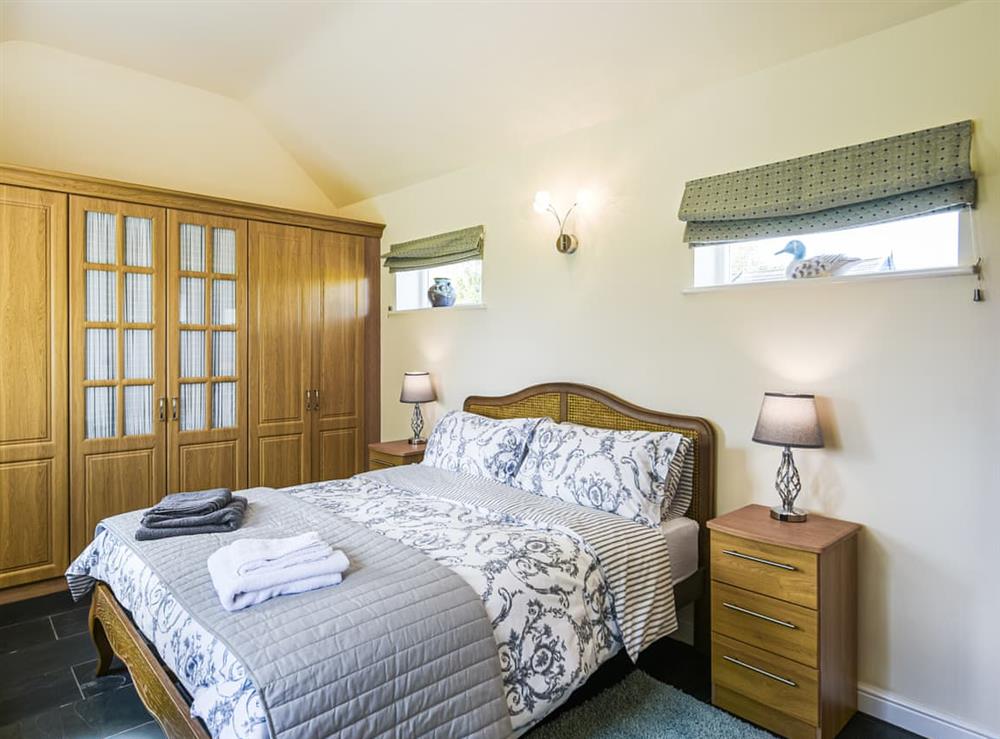 Double bedroom at The Stables at Oakleigh in Asterley, Shropshire
