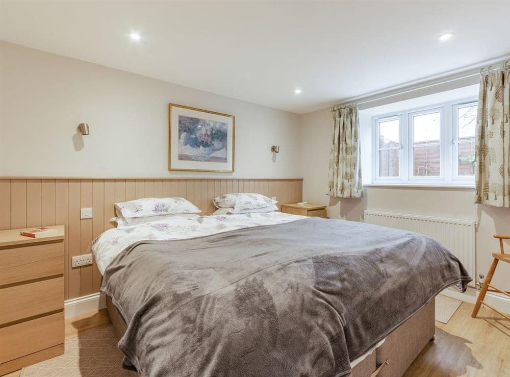 Double bedroom at The Stables at Wells-in-the-Field Farm in Wells-in-the-Field, near Whitchurch, Hampshire