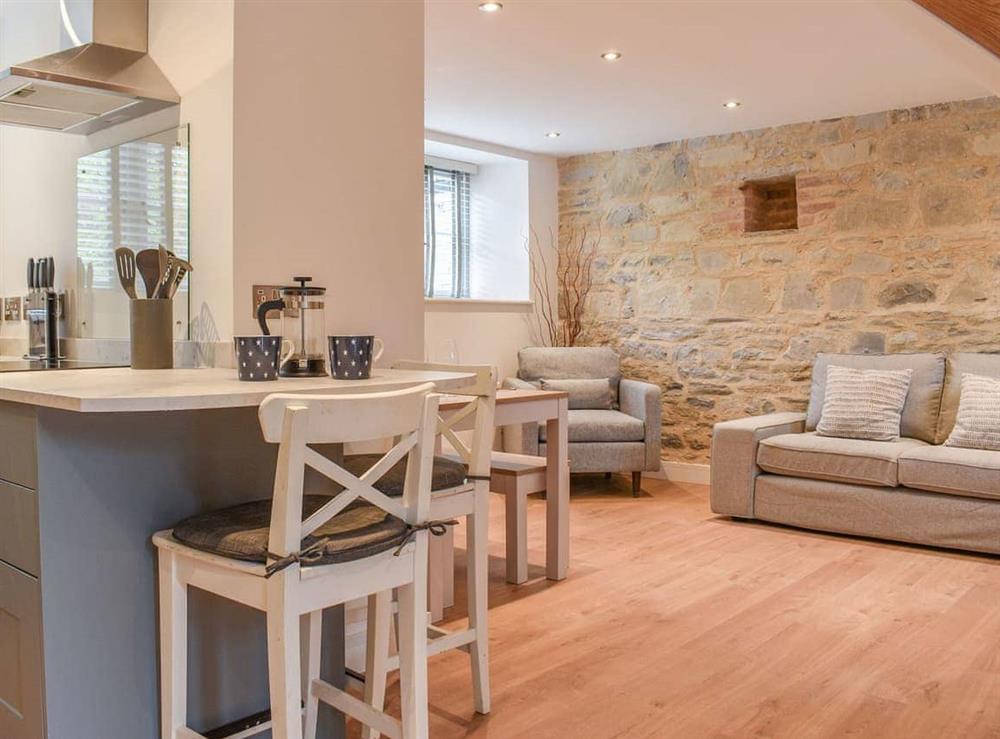 Open plan living space (photo 3) at The Stables in Badgworth, near Axbridge, Somerset