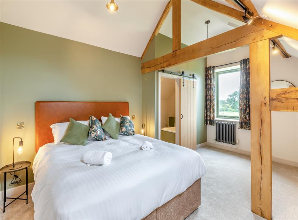 Double bedroom at The Stables in Betton Strange, near Shrewsbury, Shropshire