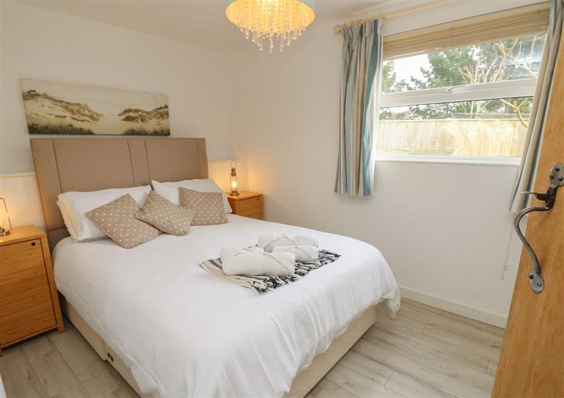 This is a bedroom at The Stables, Brighstone