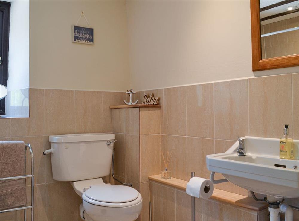 Bathroom at The Stables in Buckland Brewer, near Bideford, Devon
