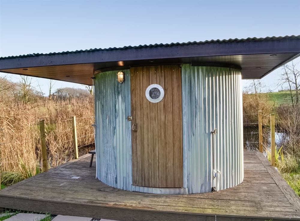 Sauna at The Stables in Castle Douglas, Kirkcudbrightshire