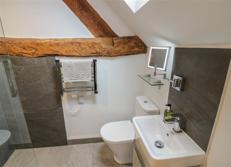 This is the bathroom at The Stables, Droitwich Spa