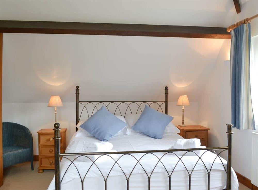 Comfortable double bedroom at The Stables in Eardisland, Nr Leominster., Herefordshire