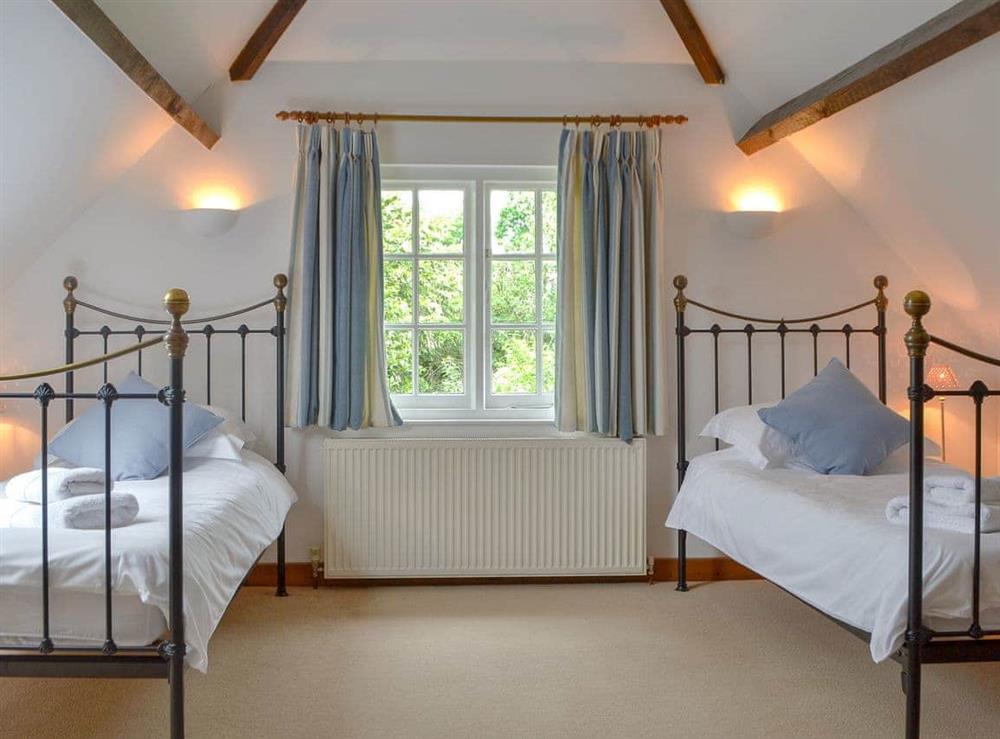 Spacious twin bedroom at The Stables in Eardisland, Nr Leominster., Herefordshire