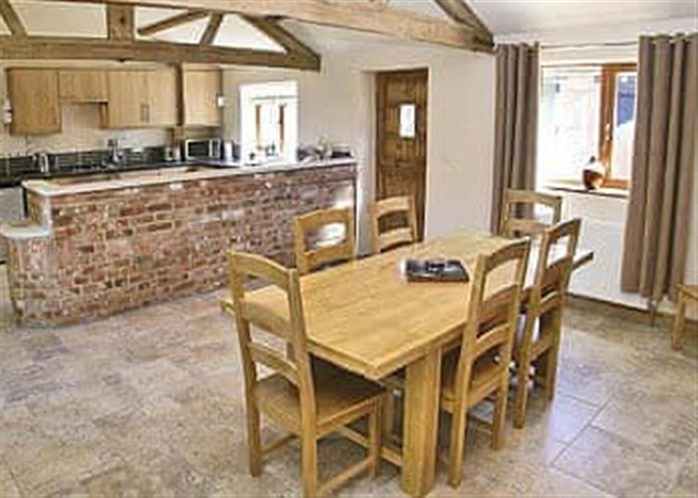 Dining Area at The Stables in East Tuddenham, Norfolk