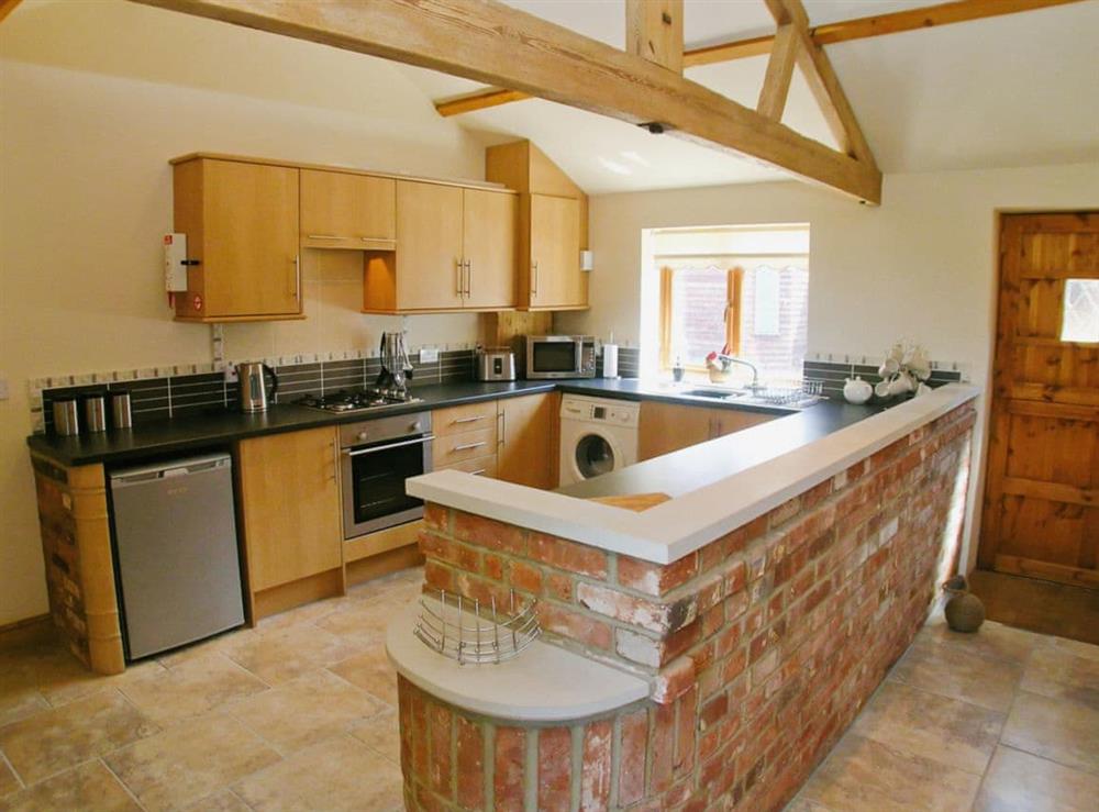 Kitchen at The Stables in East Tuddenham, Norfolk