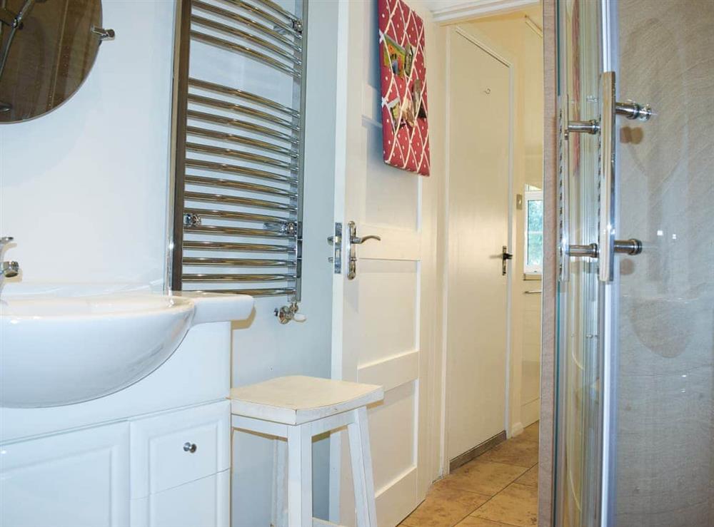 Downstairs shower room at The Stables in Edenbridge, Kent