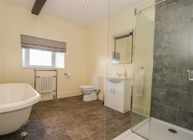 This is the bathroom at The Stables, Ellingstring near Masham