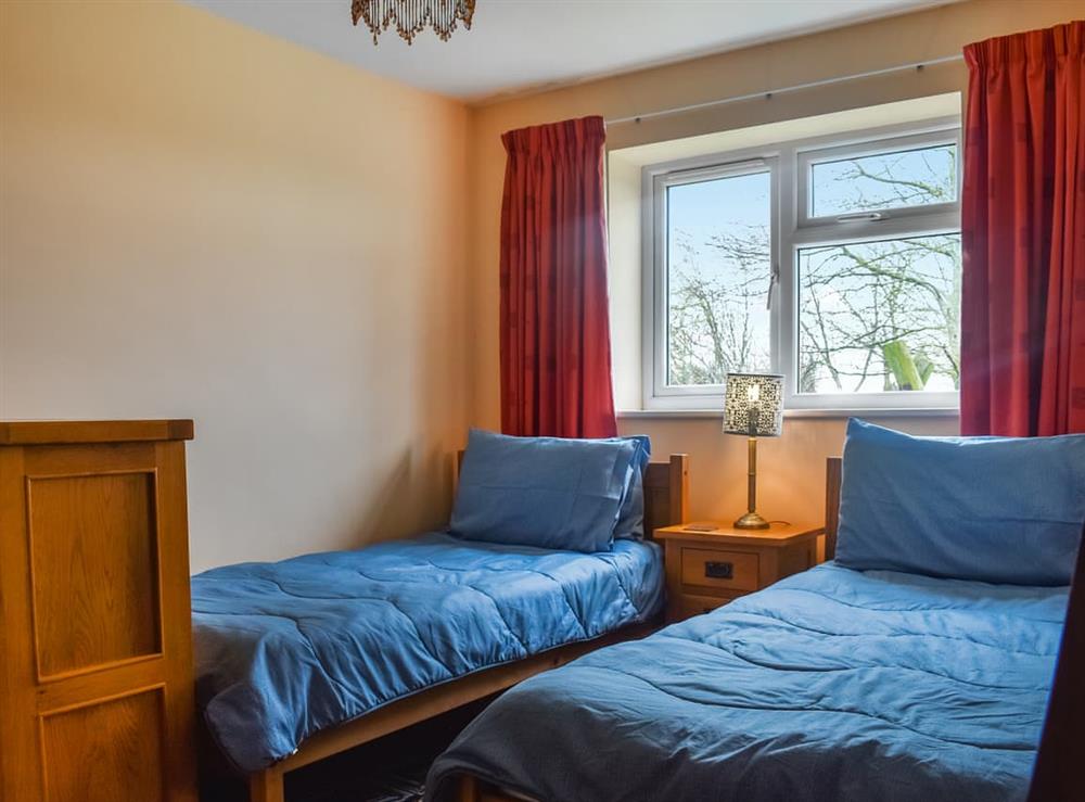 Twin bedroom at The Stables in Ely, Cambridgeshire