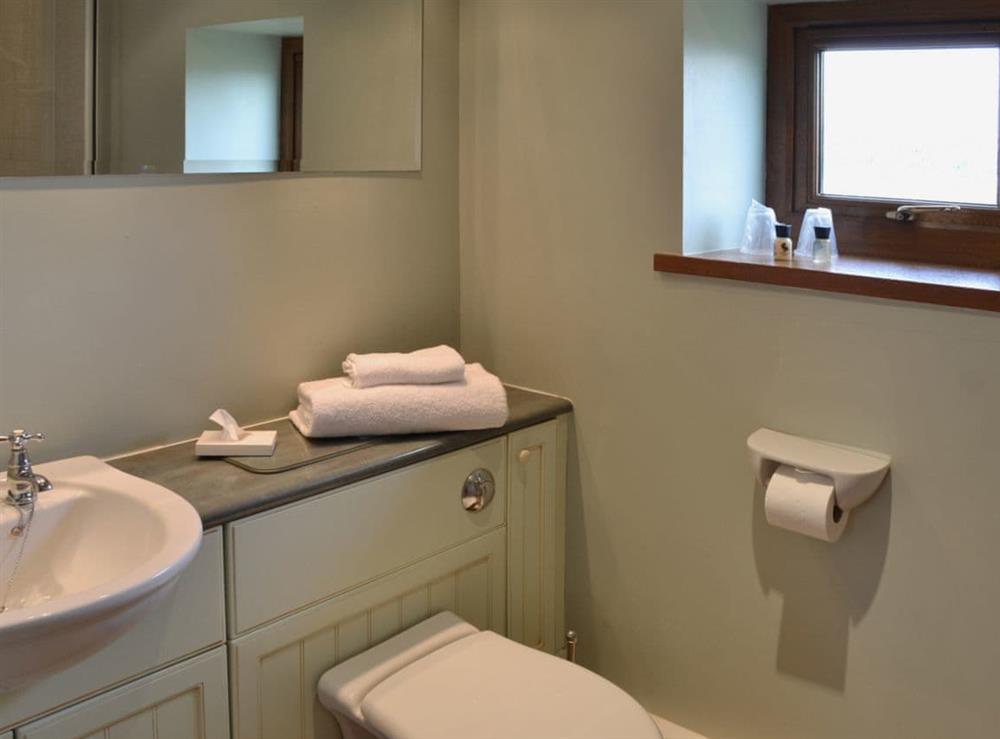 En-suite at The Stables in Falmouth, Cornwall