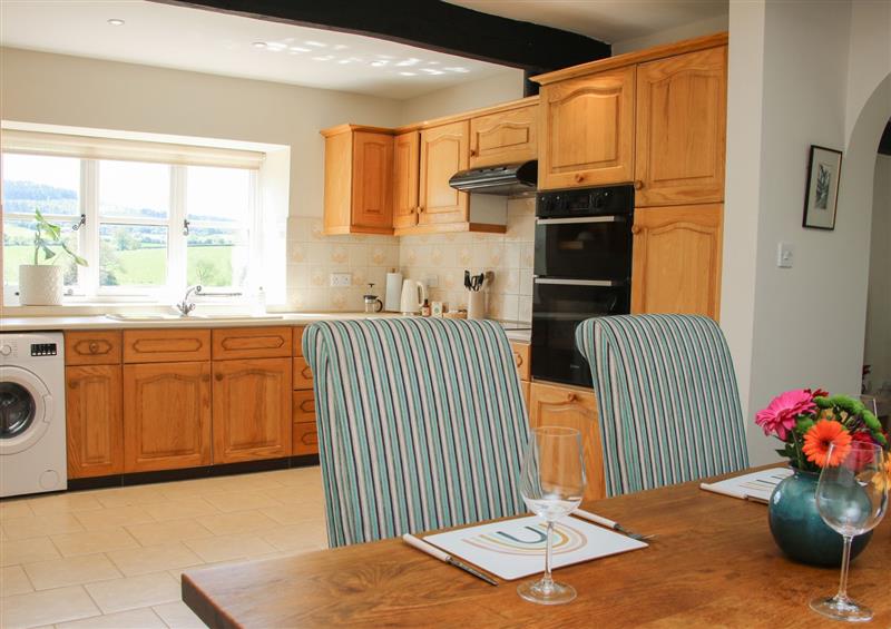 The kitchen at The Stables, Frodesley near Dorrington