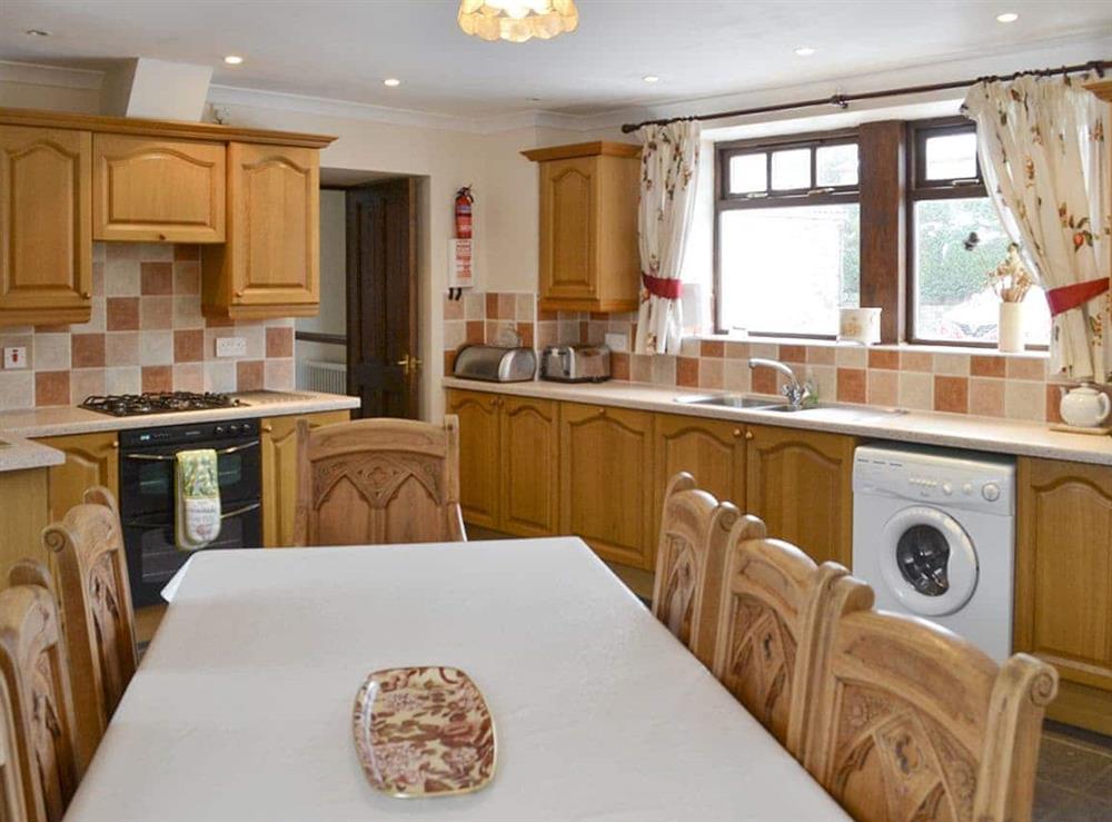 Spacious kitchen and dining room at The Stables in Frosterley, near Bishop Auckland, Durham