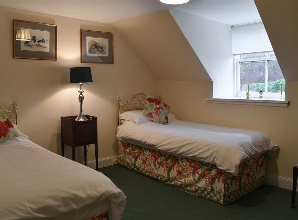 Twin bedroom at The Stables in Harburn, near West Calder, West Lothian