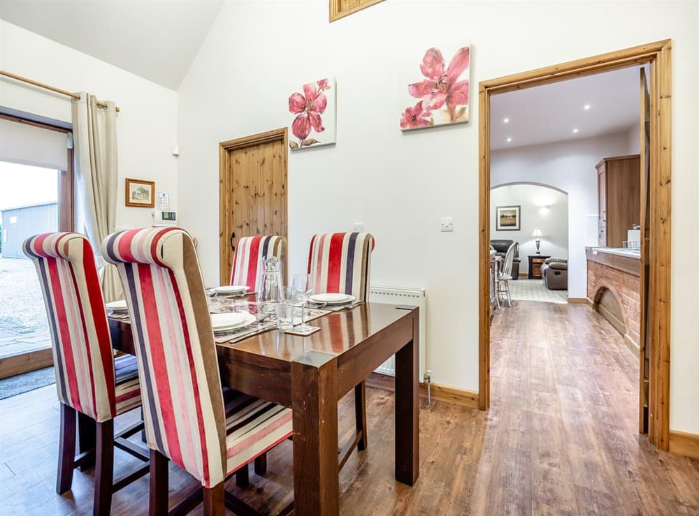 Dining room at The Stables in Holton-Le-Clay, near Cleethorpes, Lincolnshire