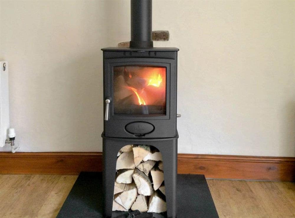 Cosy log burner at The Stables in Hornsea, North Humberside