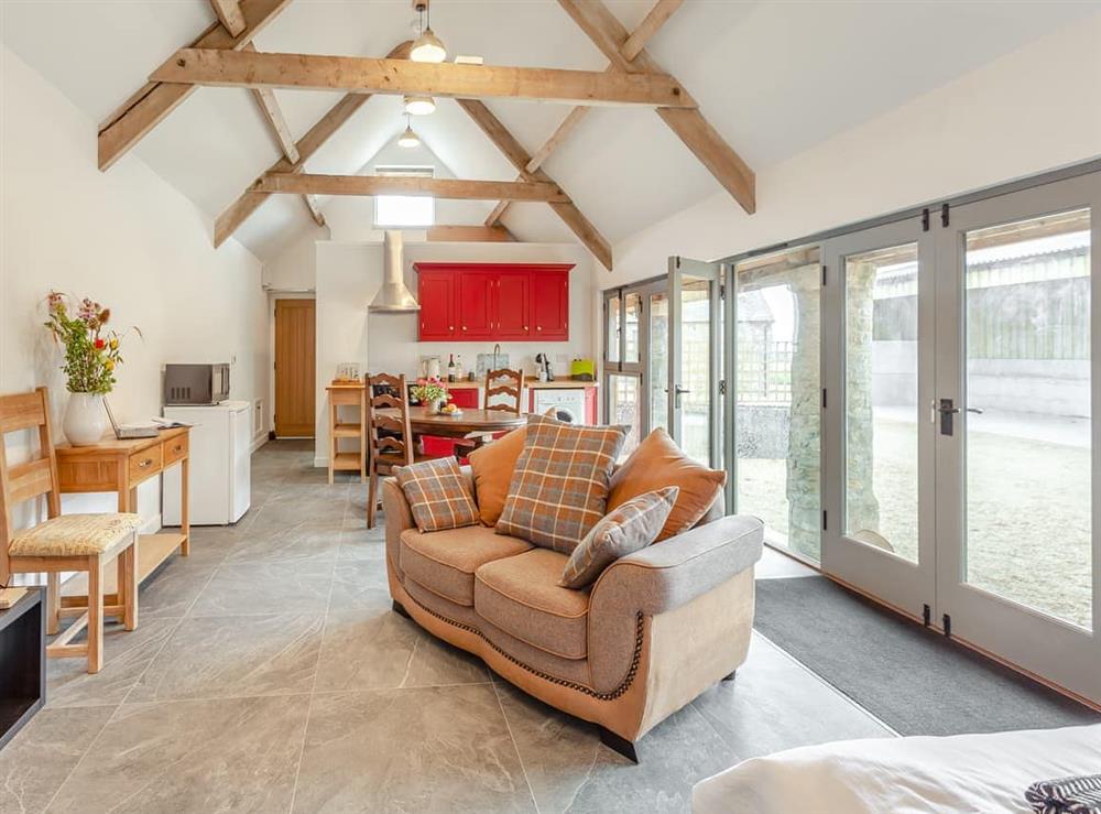Open plan living space (photo 2) at The Stables in Kingscote, Gloucestershire