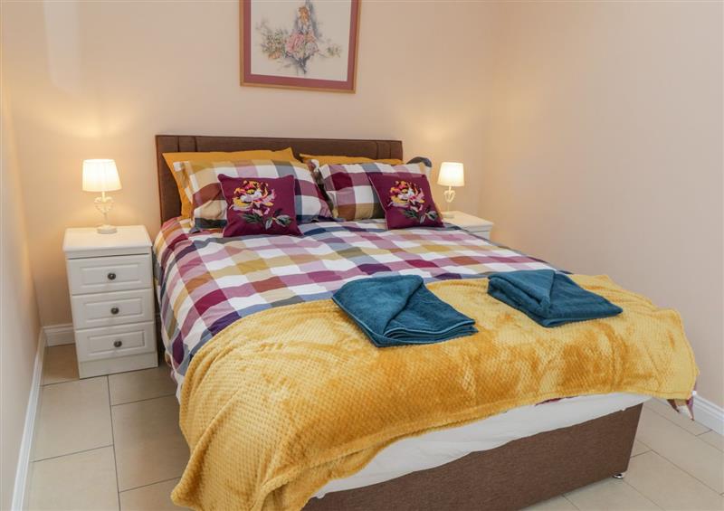 One of the 2 bedrooms at The Stables, Little Kelk near Bridlington