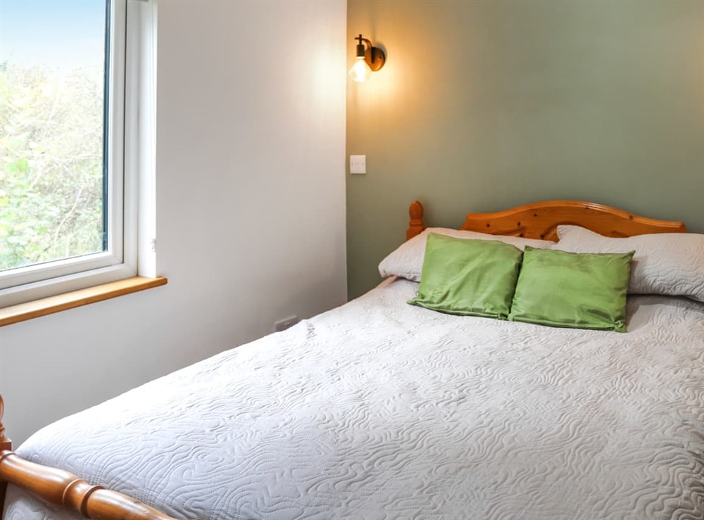Double bedroom at The Stables in Llanon, near Aberaeron, Dyfed