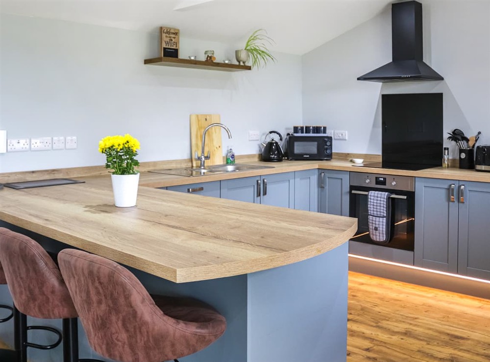 Kitchen at The Stables in Llanon, near Aberaeron, Dyfed