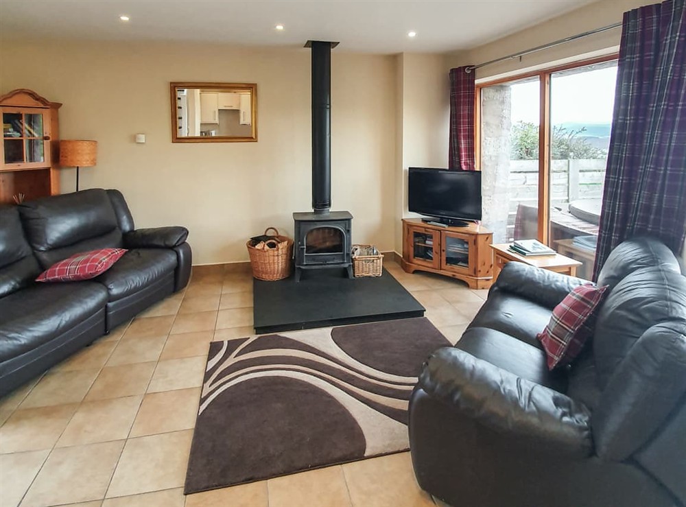 Living area at The Stables in Lumphanan, near Banchory, Aberdeenshire