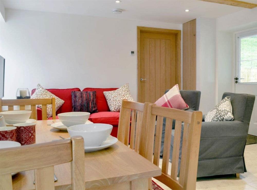 Lovely open plan living/dining room/kitchen at The Stables in Marksbury, near Bath, Avon