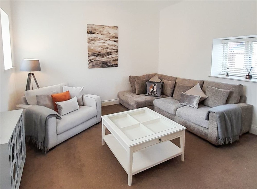 Living room at The Stables in Melton Mowbray, Leicestershire