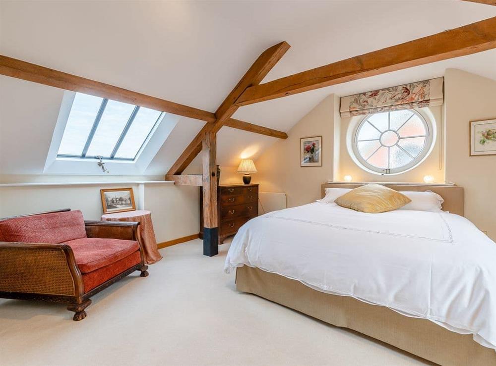 Double bedroom at The Stables in Netheravon, near Salisbury, Wiltshire