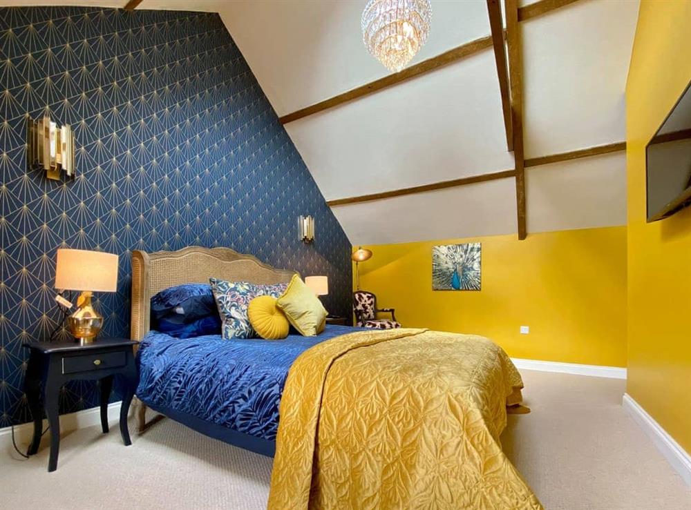 Double bedroom at The Stables in Nibley, near Yate, Avon