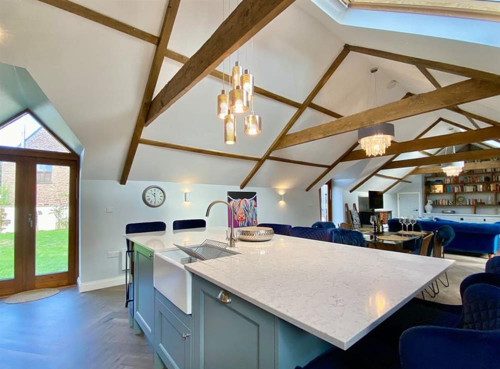 Open plan living space (photo 3) at The Stables in Nibley, near Yate, Avon