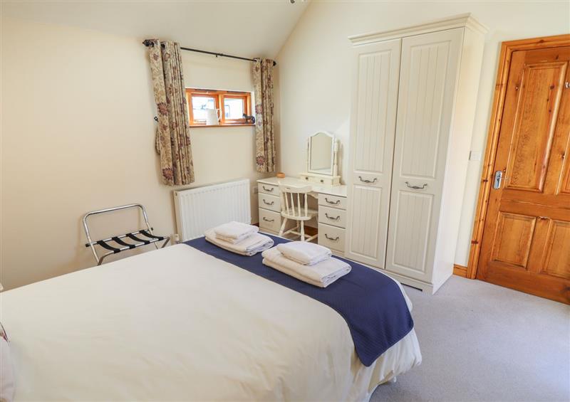 One of the bedrooms at The Stables, North Somercotes