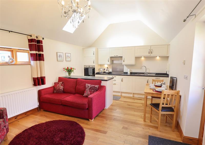 Relax in the living area at The Stables, North Somercotes