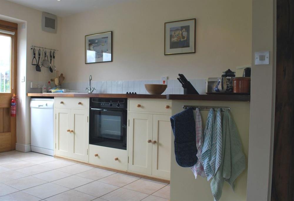 The kitchen at The Stables, Ottery St Mary, East Devon