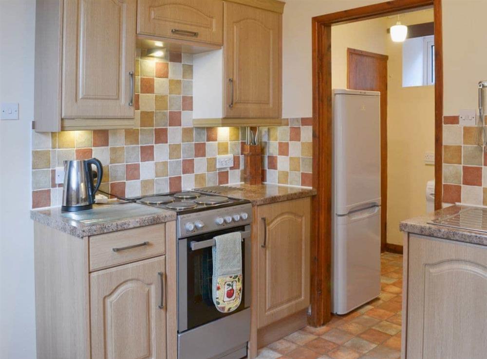 Beautifully fitted kitchen at The Stables in Rezare, near Launceston, Cornwall