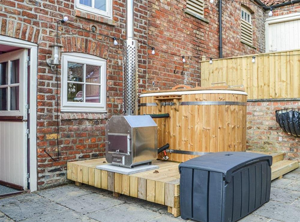 Outdoor area at The Stables in Rudston, near Bridlington, Driffield, North Humberside