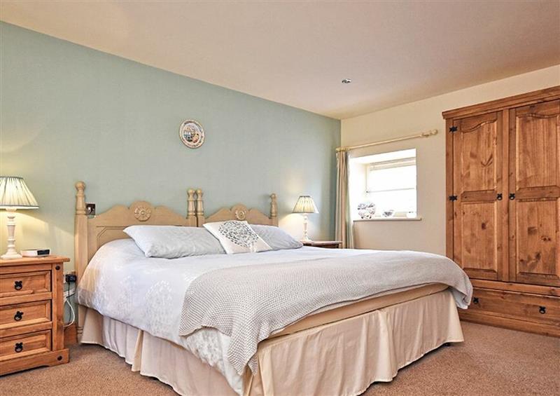 One of the bedrooms at The Stables, Seahouses