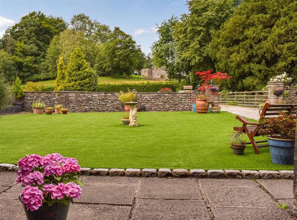 Garden at The Stables in Sedbergh, Cumbria