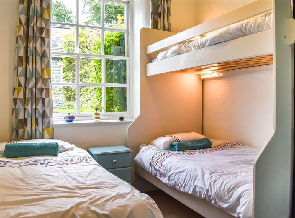Twin bedroom at The Stables in Sedbergh, Cumbria