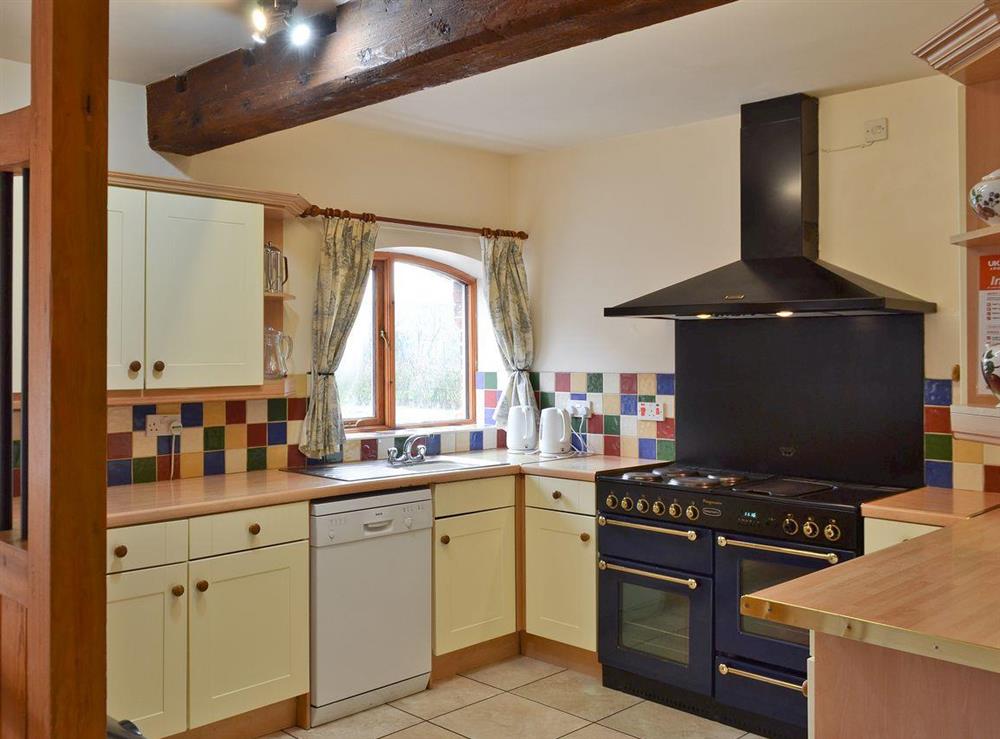 Kitchen at The Stables in Somersal Herbert, near Ashbourne, Derbyshire