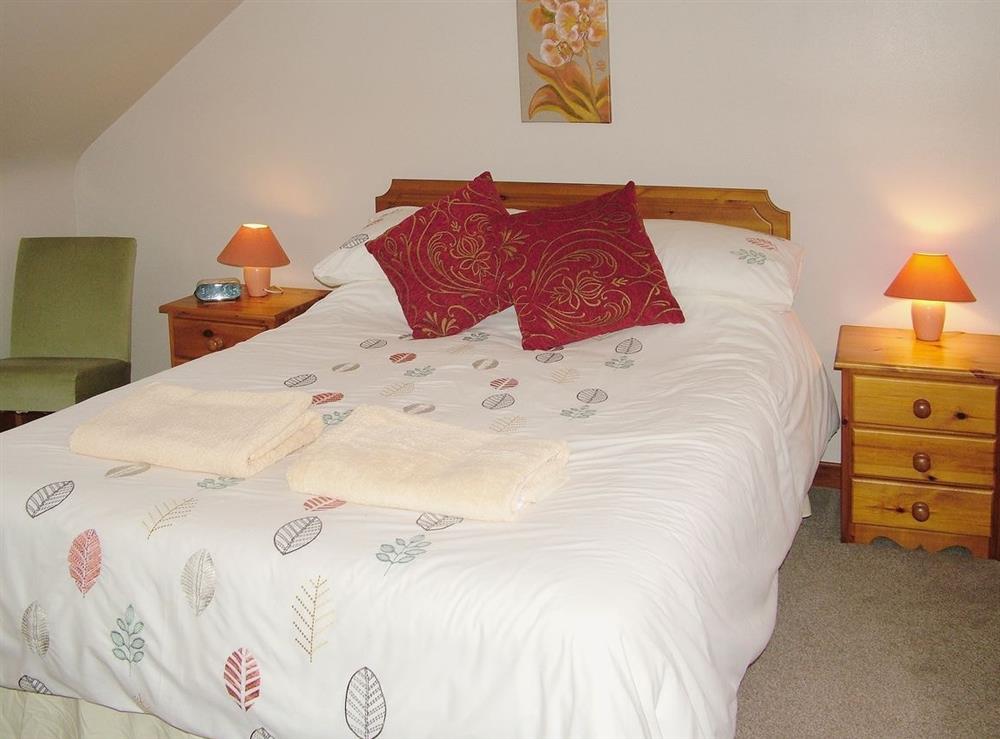 Double bedroom at The Stables in Stranraer, Wigtownshire