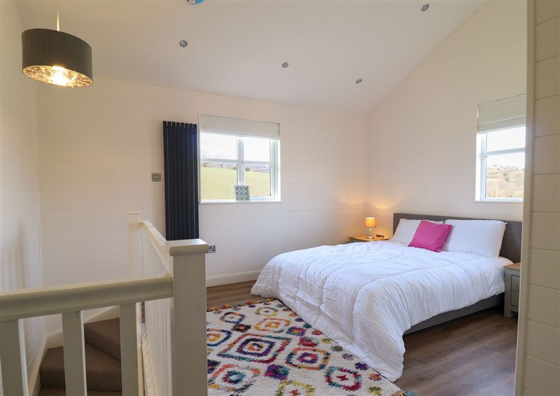 This is the bedroom at The Stables, Tafarn-Y-Gelyn